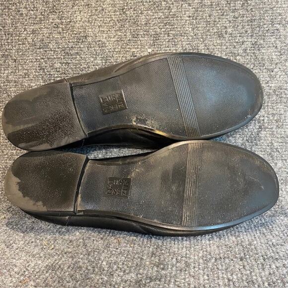 Naturalizer Milo Loafers Womens 11 Soft Black Leather Slip On Low Top Flats - Picture 4 of 6